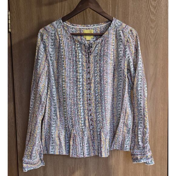 Anthropologie Maeve Gelise Floral Blouse - Picture 2 of 14